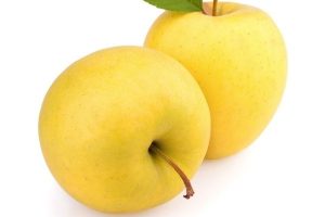 Árbol manzano: Golden Delicious.